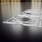 Ekena Millwork Large Lakewood Decorative Fretwork Wall Panels in Architectural PVC, 23 3/8"W x 23 3/8"H x 3/8"T WALP24X24LWD - alternate 2